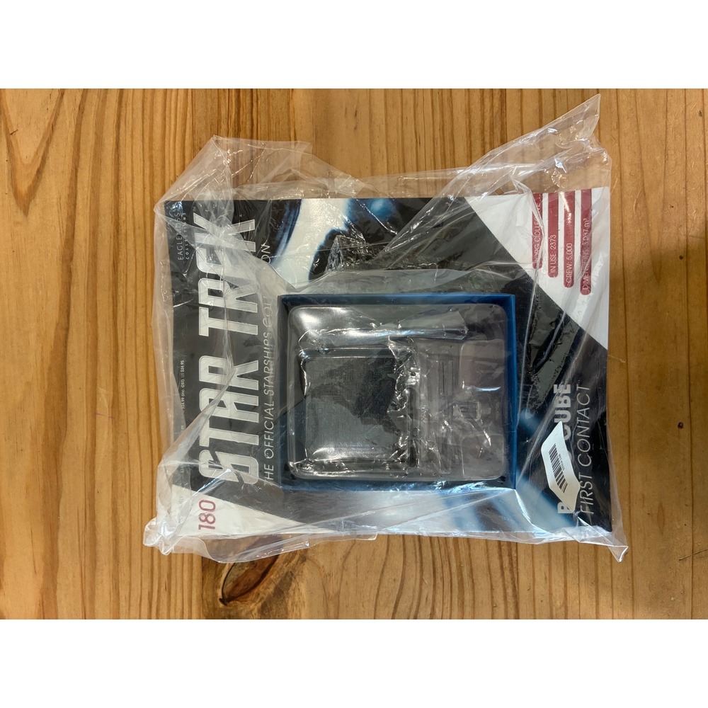 Eaglemoss Star Trek Borg Cube First Contact Starship Model Issue 180 New Sealed
